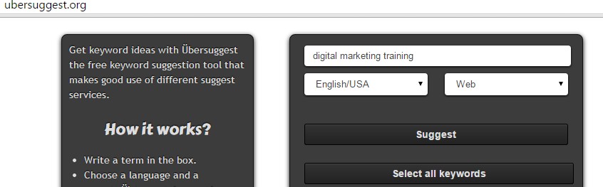 SEO keyword research tool