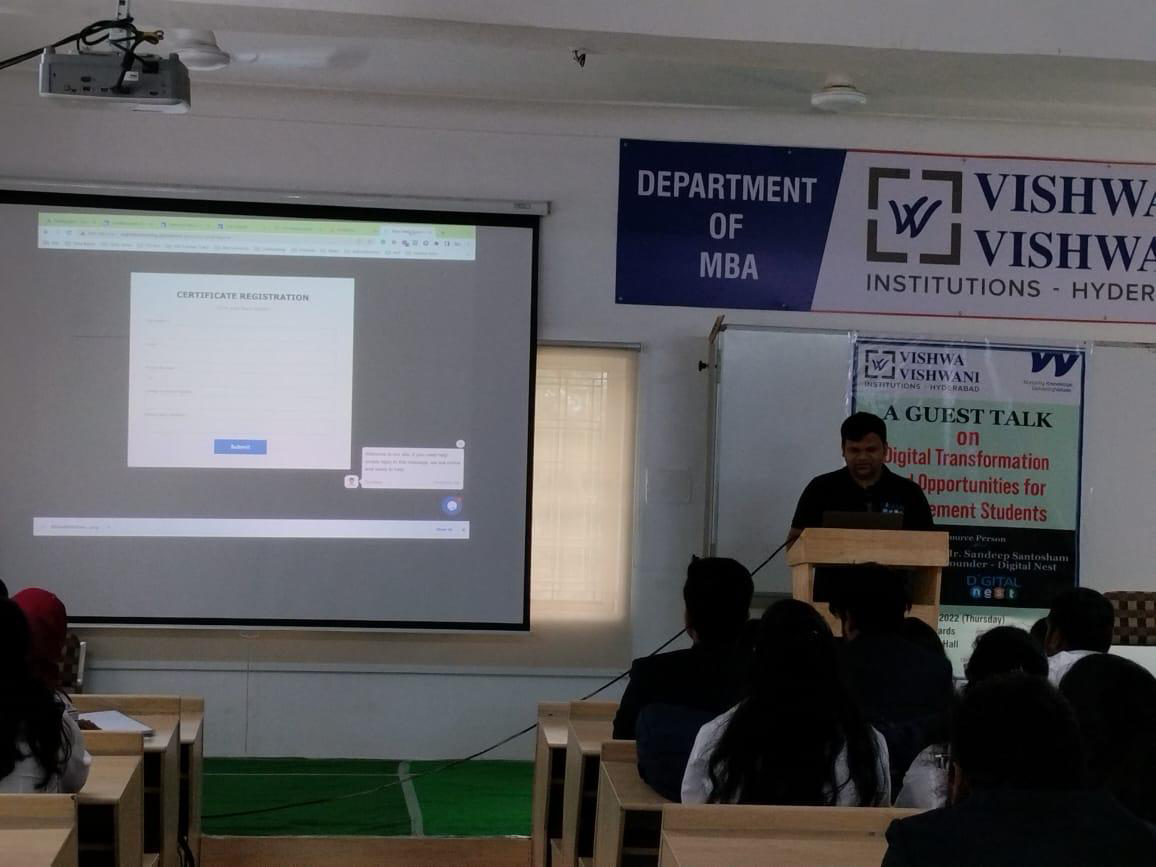 1 Digital Nest, Digital Nest School of Business